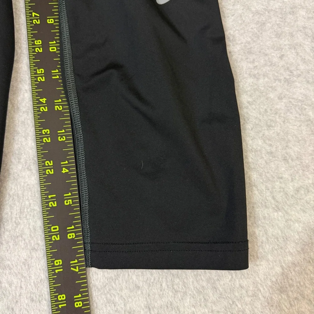 Nike Pro Combat Dri-FIT Mens Black Compression Tights 3/4 Leggings Large